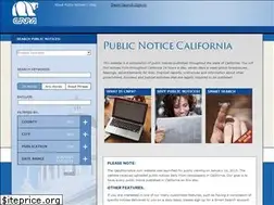 Sites similar to capublicnotice.com