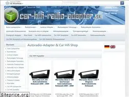 Sites similar to car-hifi-radio-adapter.eu