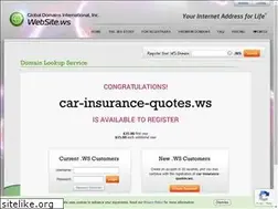 Sites similar to car-insurance-quotes.ws