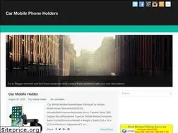 Sites similar to car-mobile-phone-holder.blogspot.com