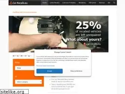 Sites similar to car-recalls.eu