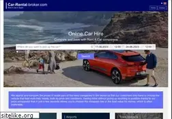 Sites similar to car-rental-broker.com