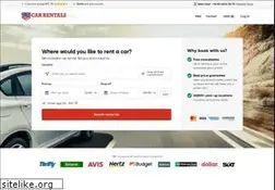 Sites similar to car-rentals.com