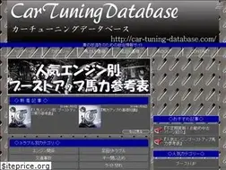 Sites similar to car-tuning-database.com