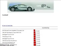 Sites similar to car0to60.com