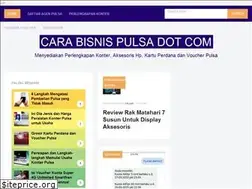 Sites similar to carabisnis-pulsa.com