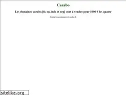 Sites similar to carabo.org