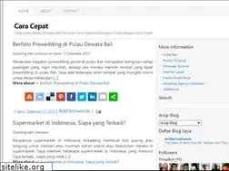 Sites similar to caracepatefektif.blogspot.com