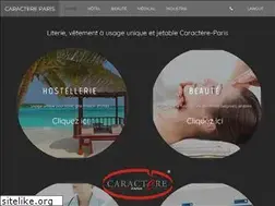 Sites similar to caractere-paris.com