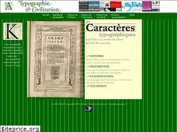 Sites similar to caracteres.typographie.org