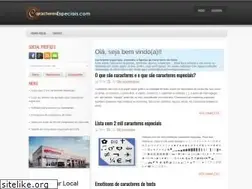 Sites similar to caracteresespeciais.com