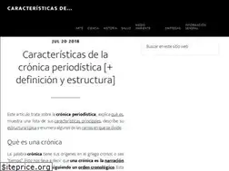 Sites similar to caracteristicas.org