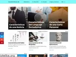Sites similar to caracteristicass.de