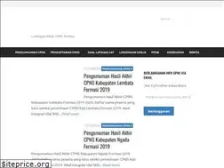Sites similar to caradaftarcpns.com