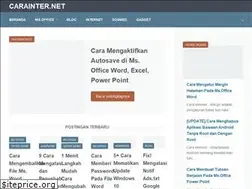 Sites similar to carainter.net