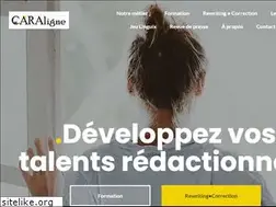 Sites similar to caraligne.com
