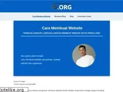 Sites similar to caramembuatwebsite.org
