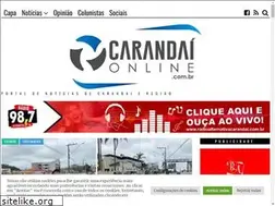 Sites similar to carandaionline.com.br