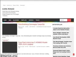 Sites similar to cararosad.blogspot.co.id