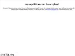 Sites similar to caraspoliticas.com