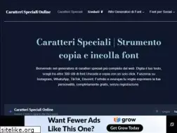 caratterspeciali.it