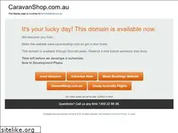 Sites similar to caravanshop.com.au