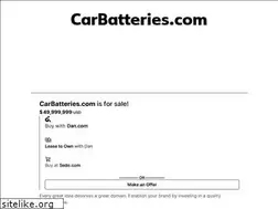 Sites similar to carbatteries.com