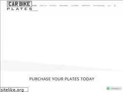 Sites similar to carbikeplates.com
