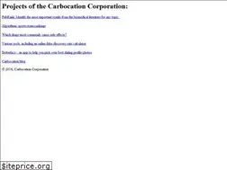 Sites similar to carbocation.com