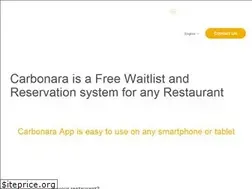 Sites similar to carbonaraapp.com