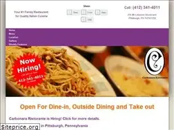 Sites similar to carbonararistorante.com
