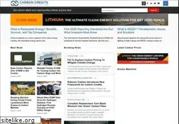 Sites similar to carboncredits.com