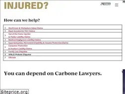 Sites similar to carbonelawyers.com.au