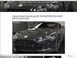 Sites similar to carbonfibrevinylwrap.wordpress.com