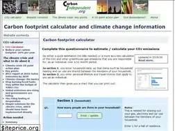 Sites similar to carbonindependent.org