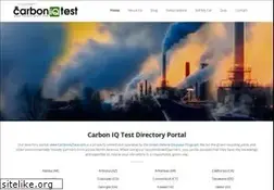 Sites similar to carboniqtest.com