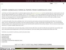 Sites similar to carbonless.com