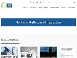 Sites similar to carbonmarketwatch.org
