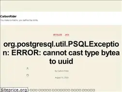 Sites similar to carbonrider.com