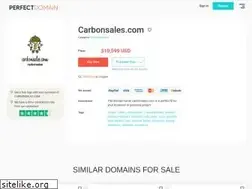 Sites similar to carbonsales.com