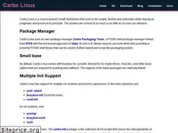 Sites similar to carbslinux.org