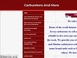 Sites similar to carburetorsandmore.com