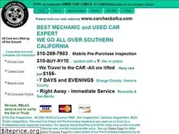 Sites similar to carcheckofca.com