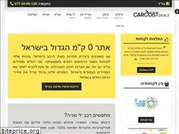 Sites similar to carcost.co.il