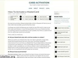 Sites similar to cardactivation.ca