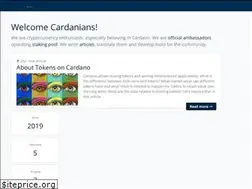 Sites similar to cardanians.io