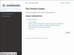 Sites similar to cardano-ledger.readthedocs.io