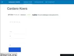 Sites similar to cardanokoers.org