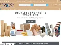 Sites similar to cardboardboxshop.com.au