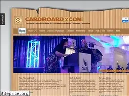 Sites similar to cardboardcon.com